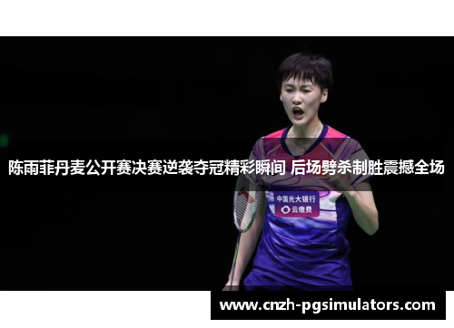 陈雨菲丹麦公开赛决赛逆袭夺冠精彩瞬间 后场劈杀制胜震撼全场